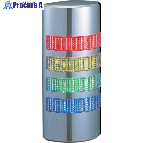 PATLITE ウォールマウント壁面取付け積層 WE-402FB-RYGB 1台 ▼856-8088