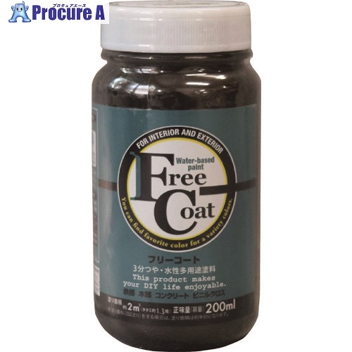 アトムペイント 水性フリーコート 200ML ビスタ 00001-23142 12本 ■▼203-5443 【送料都度見積】