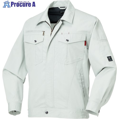 クロダルマ 長袖ジャンパー シルバー 8L 255931-40-8L 1着 ■▼559-1420 【送料都度見積】