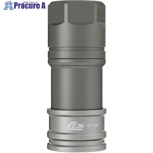 CEJN ウルトラフローカップリング(ソケット)呼径12粍 軽銀製 G3/4メネジ FVMQ 10-587-1237 1個 ■▼566-3841 【貨物輸送都度積もり書き】
