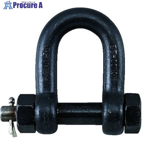 コンドーテック ボルトナット止シャックル 38mm 02102A038 1個 ■▼586-8382 【送料都度見積】｜プロキュアエース