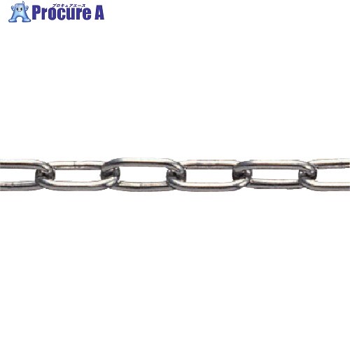 水本 ステンレスチェーン 30m 使用線径d8mm 内長P38mm 8-B 1本 ■▼780-5641 ※車上渡し