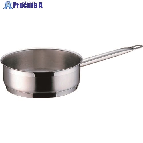TKG PRO(プロ)片手浅型鍋(蓋無) 24cm AKT9024 1個 ■▼137-8465 【送料都度見積】