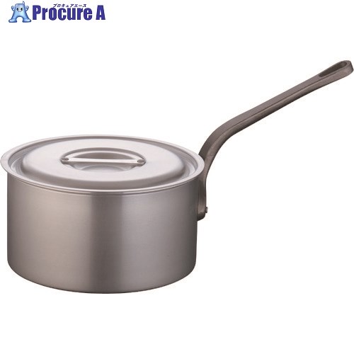 TKG 片手深型鍋アルミニウム(アルマイト加工) (目盛付) 30cm AKT8230 1個 ■▼137-8809 【送料都度見積】|プロキュアエース