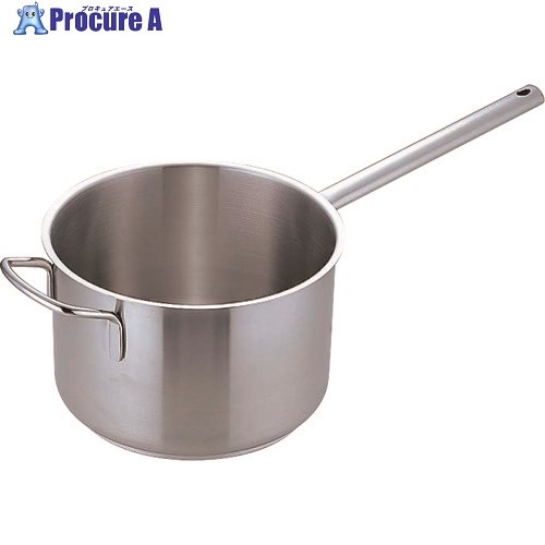 TKG ムラノ 感応作用18-8片手深型鍋 (蓋無)28珊 AKTD105 1個 ■▼138-1567 【貨物輸送都度積もり書き】 その他-鍋-鍋・フライパン