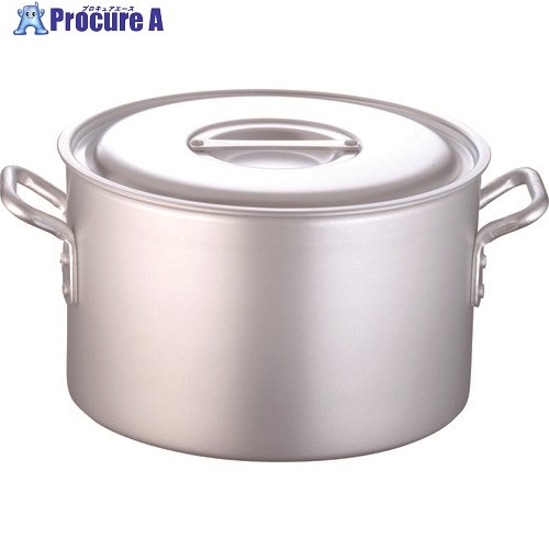 TKG 半寸胴鍋 軽銀(アルマイト製造) 蓋付 48珊 AHV6248 1個 ■▼138-5111 【貨物輸送都度積もり書き】 キッチン用品・食器・調理器具-鍋・フライパン