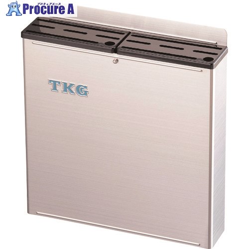 TKG 18-8プラ板付カラーナイフラック 大 Bタイプ 黒 AHU706 1個 ■▼139-4188 【代引決済不可】【送料都度見積】