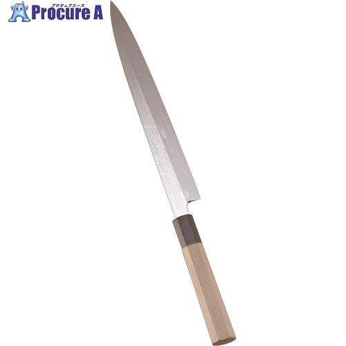 TKG SA佐文 本焼鏡面仕上 柳刃 木製サヤ 27珊 ASB51027 1個 ■▼139-5761【代引決済不可】【貨物輸送都度積もり書き】