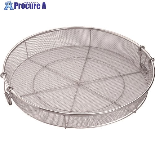 TKG 本間冬治工業 18-8給食用手付き蒸しカゴ 荒目 65cm(5メッシュ) AMSN701 1個 ■▼186-8831 【送料都度見積】