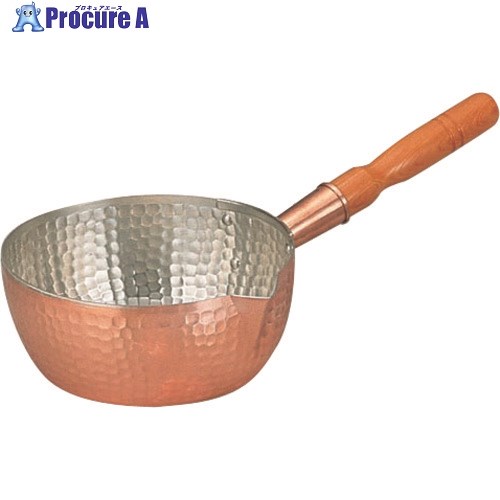 TKG 丸新銅器 銅製雪手なべ 21糎 AYK07021 1個 ■▼187-0478 【貨物輸送都度積もり書き】