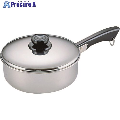 TKG マルタマ 18-0浅型ソースパン 23cm ASC08023 1個 ■▼187-2009 【代引決済不可】【送料都度見積】