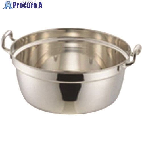 TKG SW 18-8円付鍋 両手 36cm AEV04036 1個 ■▼187-6515【代引決済不可】【送料都度見積】｜プロキュアエース