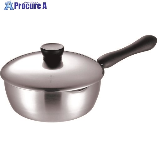 TKG KOINU エルム IH 3層鋼 ユキヒラパン 18cm AEL0201 1個 ■▼187-6533 【送料都度見積】｜プロキュアエース 10,072円