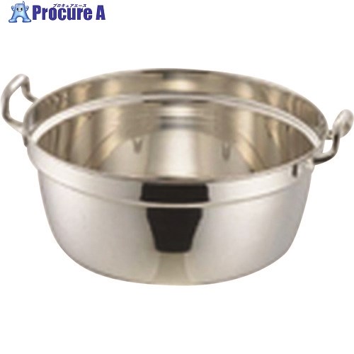 TKG SW 18-8円付鍋 両手 51cm AEV04051 1個 ■▼188-5118 【代引決済不可】【送料都度見積】