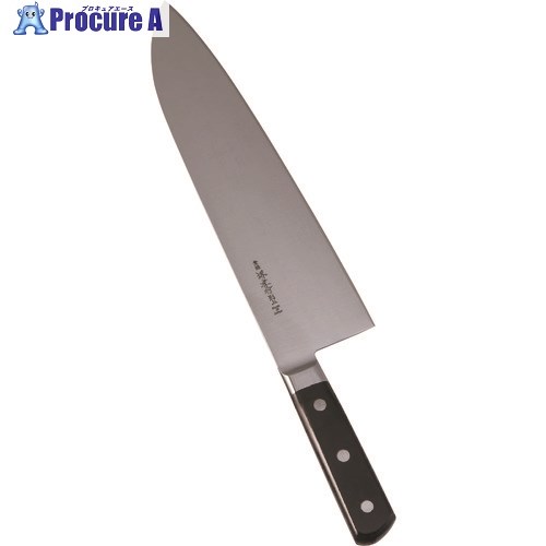 TKG 堺孝行 日本鋼(ツバ付)小間切牛刀 27cm ANH05027 1個 ■▼188-6359【代引決済不可】【送料都度見積】|プロキュアエース