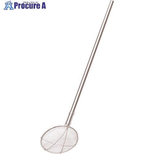 TKG TS パイプ柄給食用すくい網丸型 極荒目 24cm 柄長100cm ASK5802 1個 ■▼188-6451 【送料都度見積】｜プロキュアエース