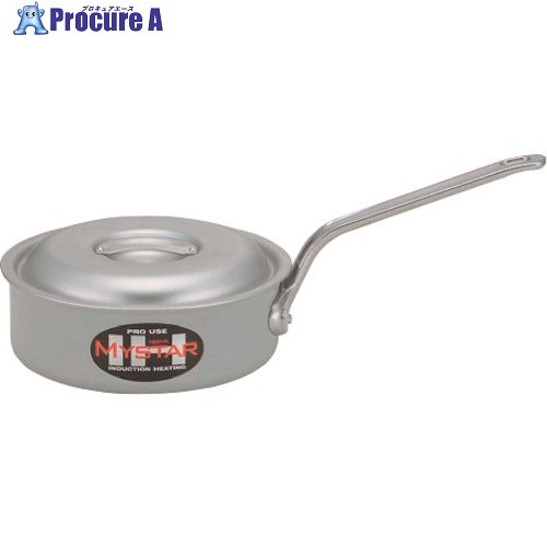 TKG ホクア 業務用マイスターIH 片手浅型鍋 24cm AKTA403 1個 ■▼188-7450 【送料都度見積】