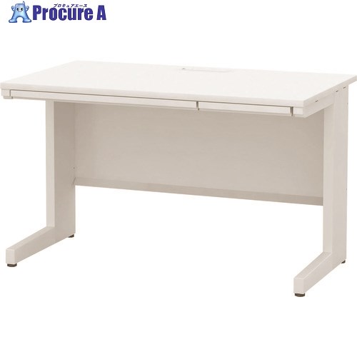 ウチダ SCAENA/平デスク SSL107H(引出付) OW/PW 5-110-4220 1台 ■▼226-7713 【送料都度見積】｜プロキュアエース