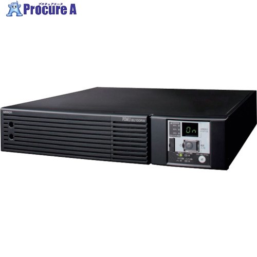 OMRON 常時インバータ/1KVA/800W/仕合わせマウント/2U BU100RW 1個 ■▼339-2655 【貨物輸送都度積もり書き】 ●I586