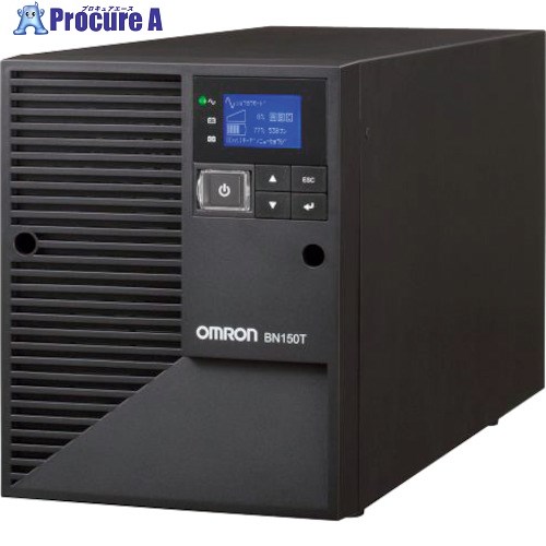 OMRON ラインインタラクティブ/1500VA/1350W/据置型 BN150T 1個 ■▼340-8397 【送料都度見積】 ●I586｜プロキュアエース