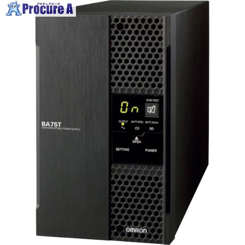 OMRON 組込用途用常時インバータ/750VA/600W/据置型/端子台型AC入力 BA75T 1個 ■▼340-9923 【送料都度見積】 ●I586｜プロキュアエース