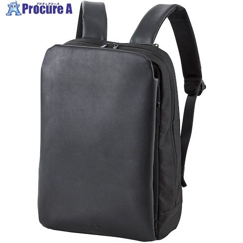 ELECOM バックパック ビジネスバックパック REFLOK 2way 14インチ ブラック BM-UMBP01BK 1個 ■▼572-8267