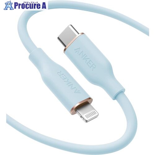 Anker PowerLine III Flow USB-C ＆ 稲妻 有線テレビ 1.8m 内燃機関青碧 A8663031 135本 ■▼635-5191 【貨物輸送都度積もり書き】