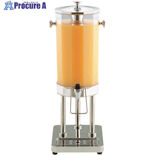TKG KINGO 多角型清涼飲料水ディスペンサー 10L FZY4701 1個 ■▼186-2761 【貨物輸送都度積もり書き】