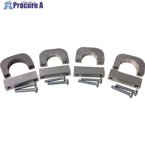 テンテキャスター 手持ち部分打っ付け一部分(31-35粍) FITTING FOR HANDLE(31MM-35MM) 1台 ■▼215-6258【代引決済不可】