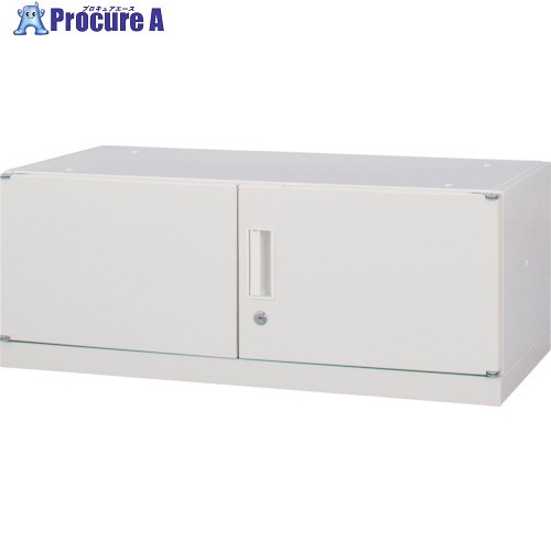 IRIS 上置専用両開書庫 SSN40-03H-W 1台 ■▼539-6065 【貨物輸送都度積もり書き】 インテリア・寝具・収納-オフィス収納-本収納・書庫