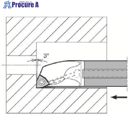 京セラ 内径加工用超硬防振バー C/E-SWUB(P)-A(N) E16X-SWUPR11-18A-2/3 1個 ■▼547-2750 【送料都度見積】 ●MA515|プロキュアエース