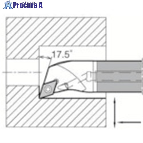 京セラ 倣い加工用超硬防振バー E-SDQC-A E20S-SDQCR11-25A 1個 ■▼547-2865 【送料都度見積】 ●MA515