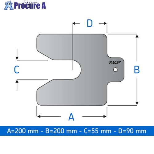 SKF 機械類自然調整用シムパックTMAS 200-025 TMAS 200-025 1枚 ■▼565-0869 【貨物輸送都度積もり書き】