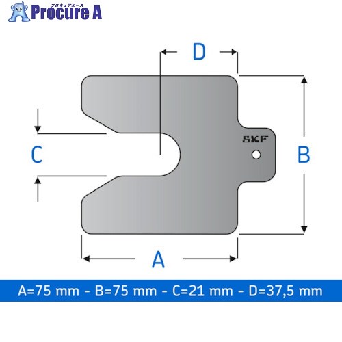 SKF 機械類合わせる用シムパックTMAS 75-300 TMAS 75-300 1枚 ■▼565-2382 【貨物輸送都度積もり書き】