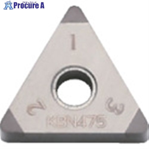 京セラ 旋削加工用チップ CBN KBN475 TNGA160404MEF KBN475 1個 ■▼820-5947 【送料都度見積】 ●MA515