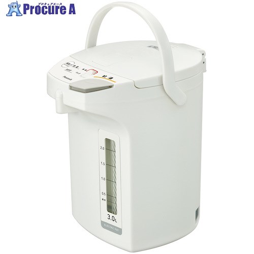 ピーコック魔法瓶 灯し火ポット(電動給湯式) 3.0L WMS-30 6個 ■▼524-9361 【貨物輸送都度積もり書き】