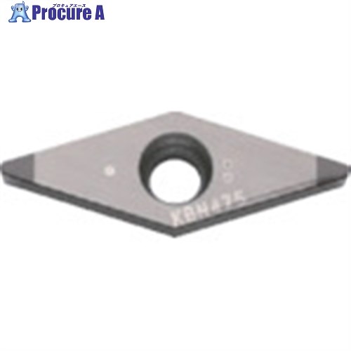 京セラ 旋削加工用チップ CBN KBN475 VBGW110308S01225MES KBN475 1個 ■▼820-6099 【送料都度見積】 ●MA515