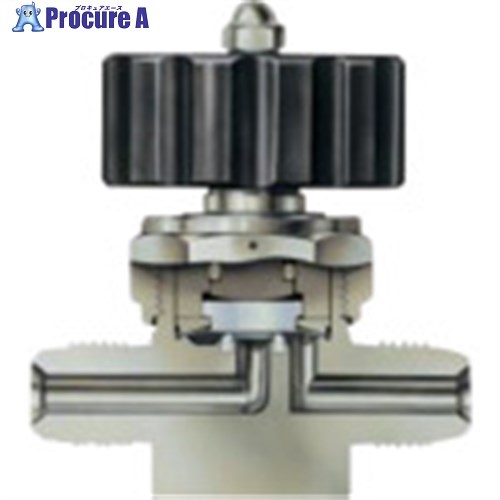Fujikin SUS鋼製ダイレクトダイヤフラムバルブ_1MPa_FUND-71G FUND-71G-9.52-316LP-PA 1個 ■▼654-3064 【送料都度見積】