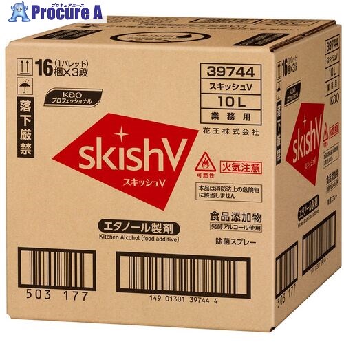 Kao 業務用スキッシュV つめかえ用 10L 397447 1個 ■▼352-1550 【送料都度見積】|プロキュアエース