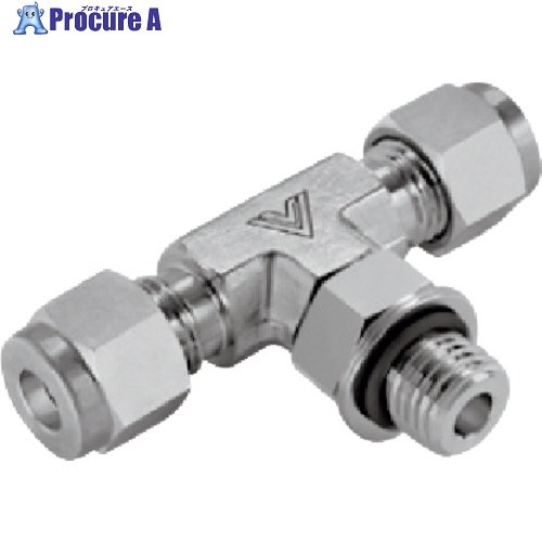 Fujikin ニューV-Lok 2圧縮リング喰い込み式 ステンレス鋼製 VUWPTS-6.35X7/16-V 1個 ■▼352-7307 【送料都度見積】