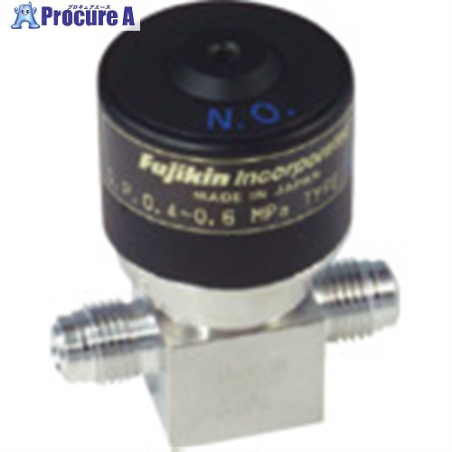 Fujikin SUS鋼製自動小銃ダイレクトダイヤフラムバルブ_1MPa_FP-ND-71 FP-ND-71-9.52-PI-UP 1個 ■▼653-3614 【貨物輸送都度積もり書き】