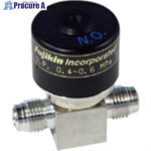 Fujikin SUS鋼製自動ダイレクトダイヤフラムバルブ_1MPa_FP-NSD-71 FP-NSD-71-6.35 1個 ■▼653-6731 【送料都度見積】|プロキュアエース