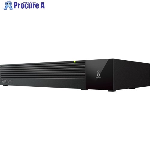 BUFFALO SeeQVault対応 3.5インチ 外付けHDD 4TB HD-SQS4U3-A 1個 ■▼668-6236 【送料都度見積】
