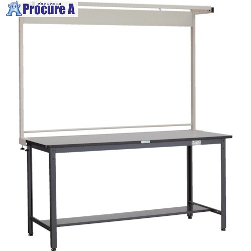 TRUSCO 中荷重立作業台(500kg)HAEW型 1200X750XH2093(全高) ツールハンガー付 ダークグレー色 HAEWP-1275THN 1台 ■▼284-9704 45,364円