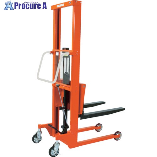 TRUSCO コゾウリフター 600kg フォーク式 H115-1535 BEA-H600-15B 1台 ■▼115-8257 【送料都度見積】|プロキュアエース