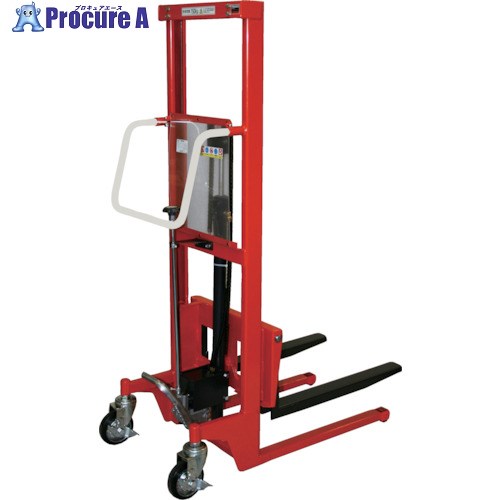 TRUSCO コゾウリフター 150kg フォーク式 H50-1180 BEA-H150-12-5H 1台 ■▼115-8396