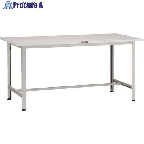TRUSCO 軽荷重作業台(200kg)AO型 1500X750XH740 基本タイプ ホワイト色 AO-1575 1台 ■▼125-9174