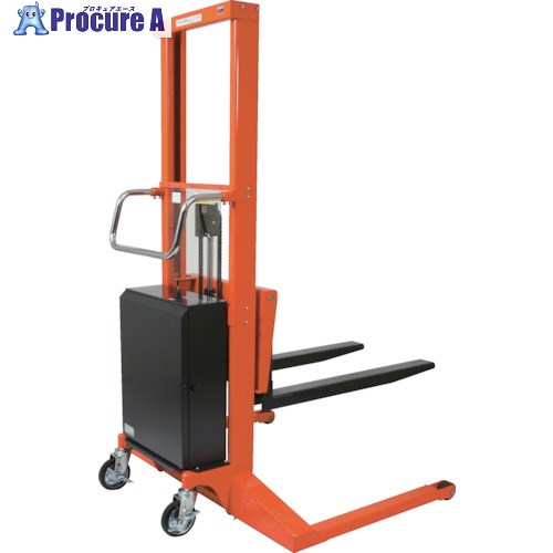 TRUSCO コゾウリフター 電動油圧式 800kg フォーク高さ800 幅広タイプ BEN-D800-8W 1台 ■▼256-7177 【送料都度見積】