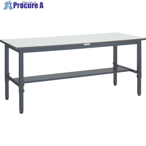 TRUSCO 軽掛け目御役目台高さ自然調整式(250kg)AWM型 1800X900XH700～910 基本理念印字機 うす暗い薄墨色色 AWMR-1890 1台 ■▼301-5645