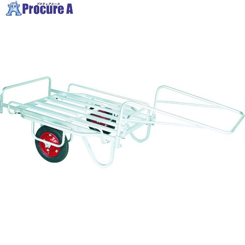 HARAX 輪太郎 13×3T大気圏入タイア 積み上げる面1100～1300×800～1120 BS-1108 1台 ■▼763-1332 【貨物輸送都度積もり書き】 リヤカー-運搬器具-花・ガーデン・DIY